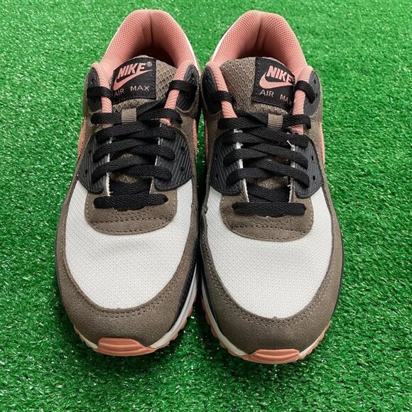 Nike Air Max 90 'Ironstone Red Stardust' Mens Shoes Multi DM0029-105 VNDS Sz 9.5 - Picture 2 of 7
